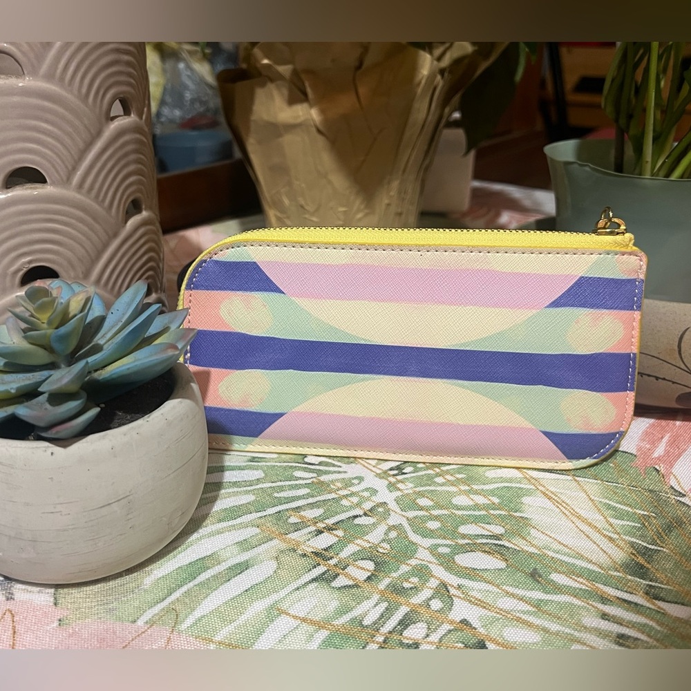 Anthropologie Multicolor Striped Wallet